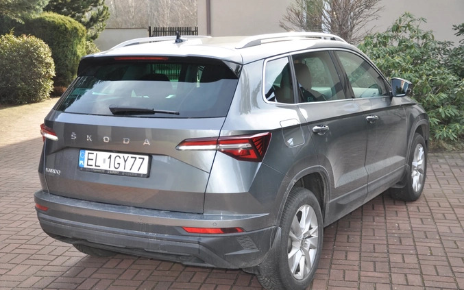 Skoda Karoq cena 130500 przebieg: 6450, rok produkcji 2023 z Łódź małe 79